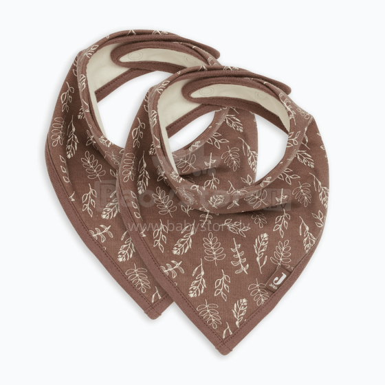 La bebe™ Bandana Bib Art.029-867-66027 Meadow Chestnut