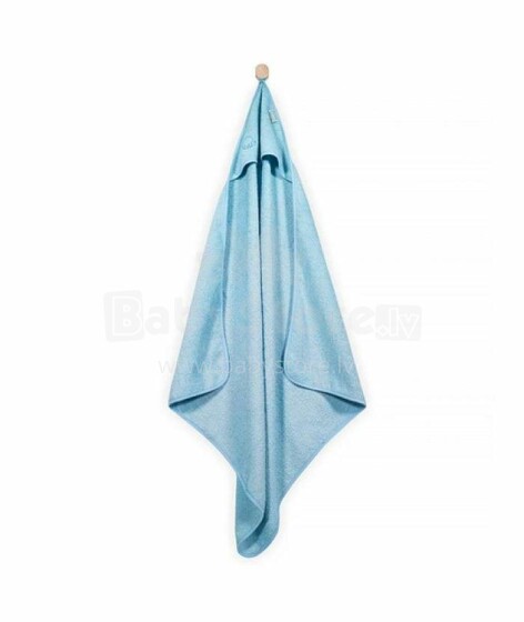 Jollein Bathcape Light Blue Art.534-514-00085     Baby käterätik rätikuga 80x80cm