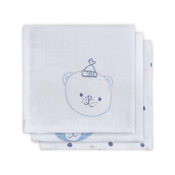 Jollein Muslin Face Funny Bear  Art.536-848-65112   (15x21)