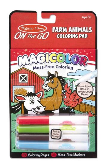Melissa&Doug Colouring Pad Farm Animals  Art.19126