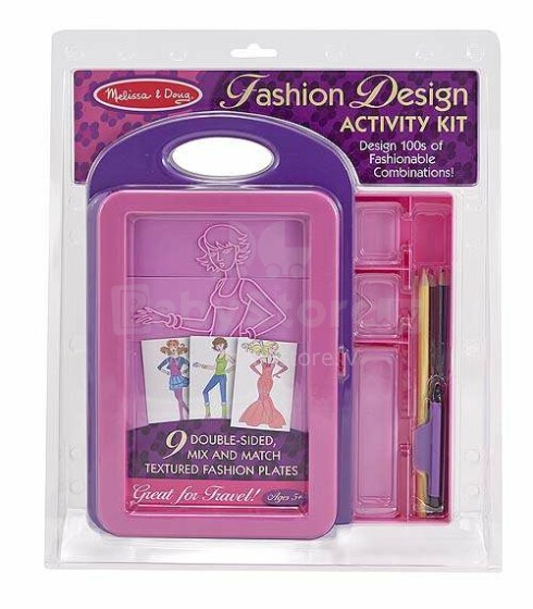 Melissa&Doug Fashion Activity Kit Art.14312