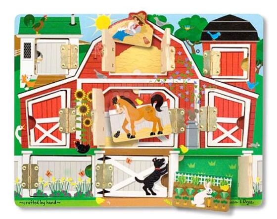 Melissa&Doug Magnetic Farm Art.14592