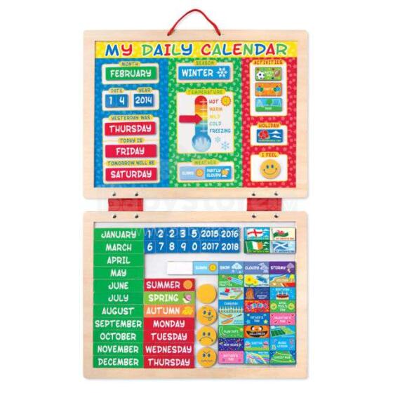 Melissa&Doug Magnetic Calendar Art.19253