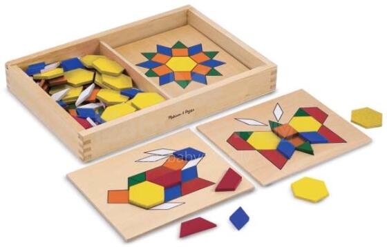 Melissa&Doug Pattern Blocks Art.10029