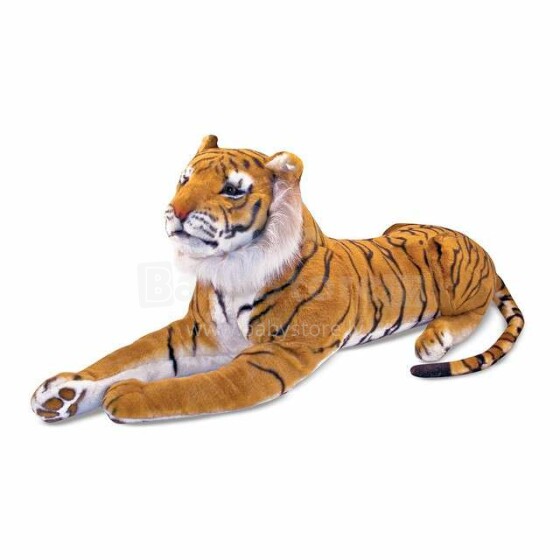 Melissa&Doug Stuffed Tiger Art.12103   Kvaliteetne pehme mänguasja