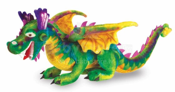 Melissa&Doug Stuffed Dragon Art.12121  Kvaliteetne pehme mänguasja