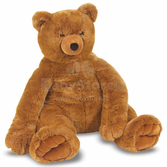 Melissa&Doug Stuffed Jumbo Teddy Bear  Art.12138  Kvaliteetne pehme mänguasja