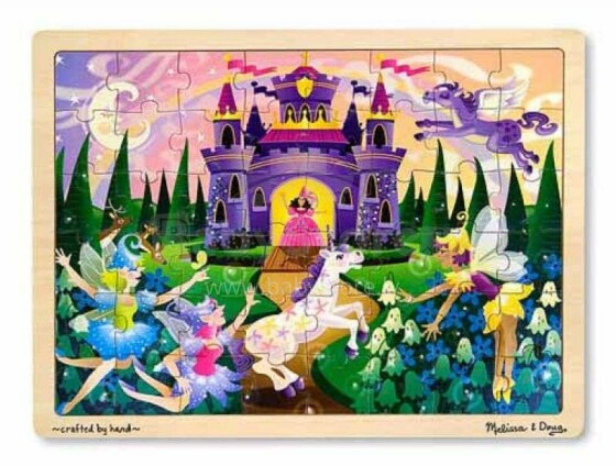 Melissa&Doug Jigsaw Puzzles Fairy Fantasy Art.13804  Деревянный развивающий пазл
