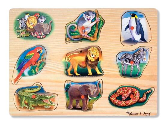 Melissa&Doug Sound Puzzles  Zoo Art.10269