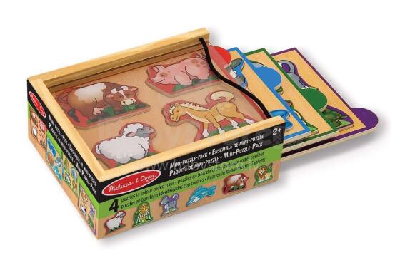 Melissa&Doug Mini Puzzle Animals  Art.14790