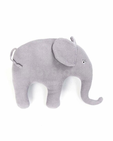 Smallstuff Knitted Cushion Pink Elephant Art.40044-2 100% puuvillast valmistatud dekoratiivpolster