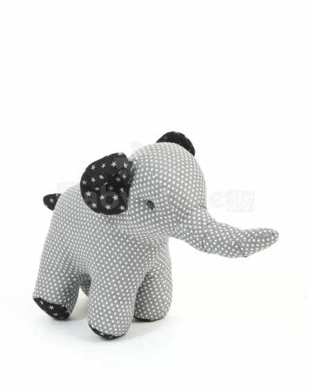 Smallstuff Fabric Elephant Art.40035-03 Mīkstā rotaļlieta no dabiska kokvilnas,17cm
