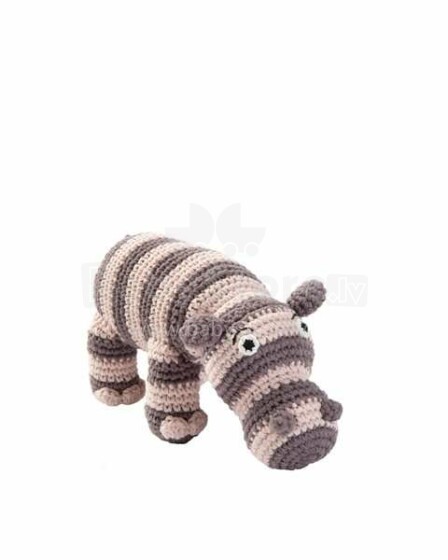 Smallstuff  Crochet Animals Art.40008-18  Kootud laste mänguasi on valmistatud looduslikust bambusest
