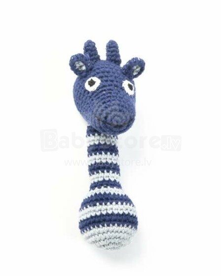 Smallstuff Crochet Maracas Giraffe Art.40005-21 Погремушка вязаная  для новорожденных