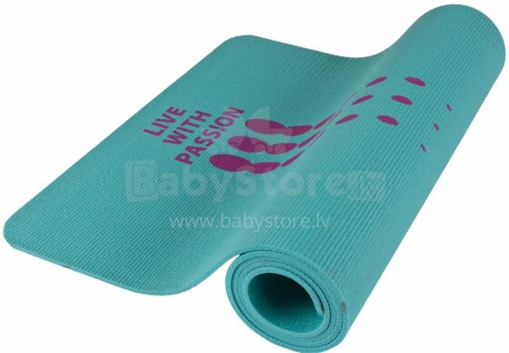 Spokey Lightmat Art.838324 Augstas kvalitātes vingrošana paklājs (fitness, aerobika, joga) 6 mm