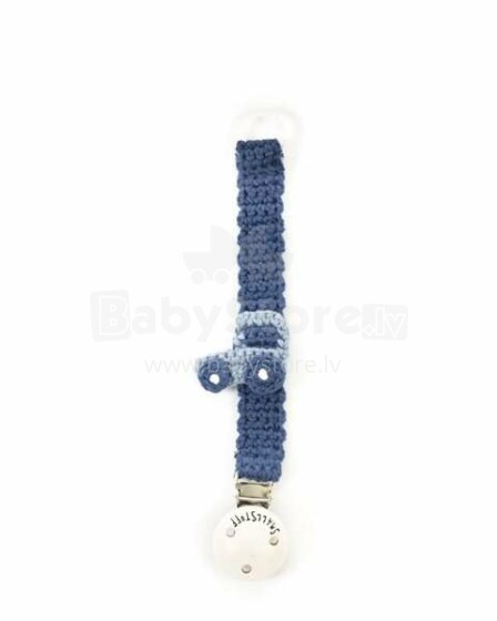 Smallstuff Crochet Art.42001-08 Kootud clip beebi pacifiers valmistatud looduslikest bambusest