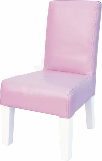 JaBaDaBaDo kėdė Pink Art.K055 Vaikiškos kėdės iš ekologiškos odos