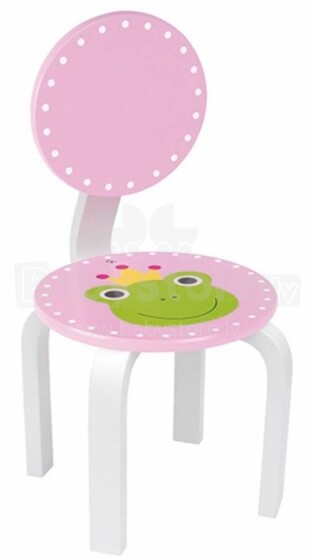JaBaDaBaDo Chair Frog  Art.W7064  Laste puidust väljaheide