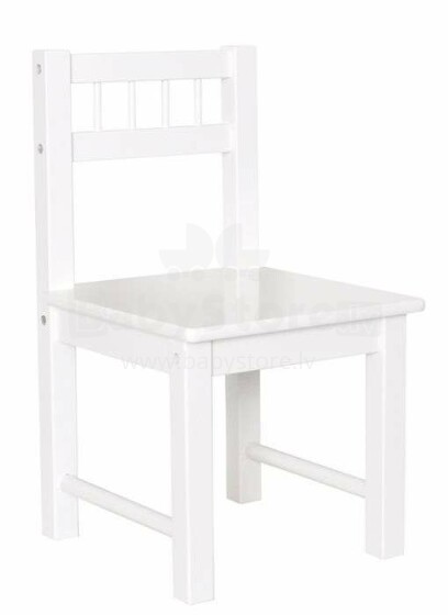 JaBaDaBaDo Chair White  Art.H13207 Laste puidust tool