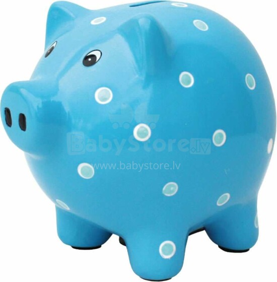 JaBaDaBaDo Money Box Blue Pig Art.G10031