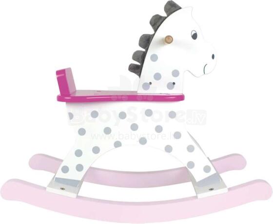JaBaDaBaDo Rocking Horse Pink Art.H13096