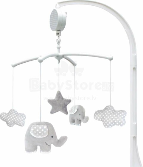 JaBaDaBaDo Mobile Elephant  Art.N0094 Muusika karusell voodis