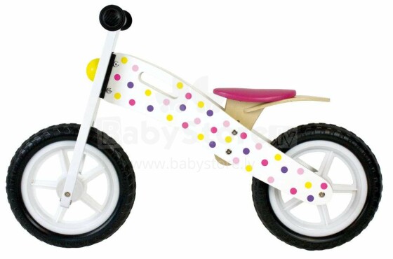 JaBaDaBaDo Balance Bike Art.T224 Laste puidust balansseeriv jalgratas ilma pedaalita