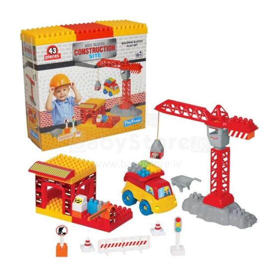 Gerardo's Toys Art. 0316/8 Construction Midi Set 43 pcs