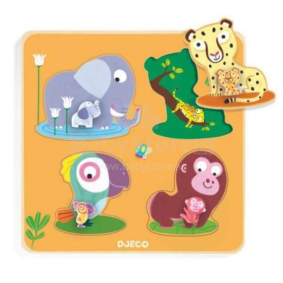 Djeco Wooden Puzzles Art.DJ01054