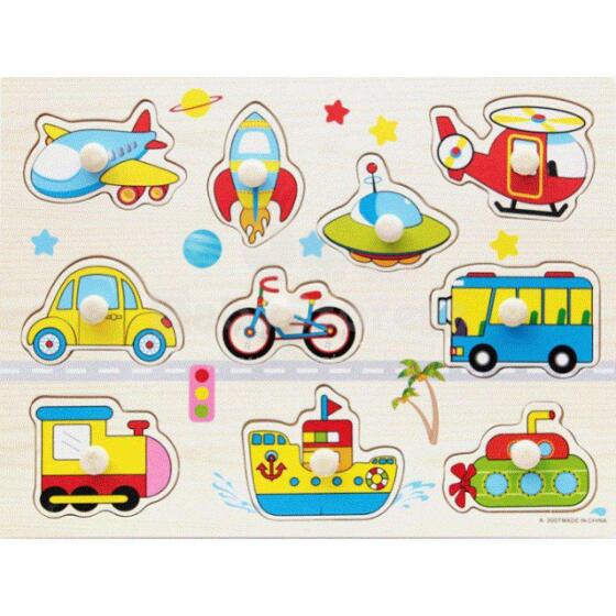 Bino Puzzle Traffic Art.BN88115