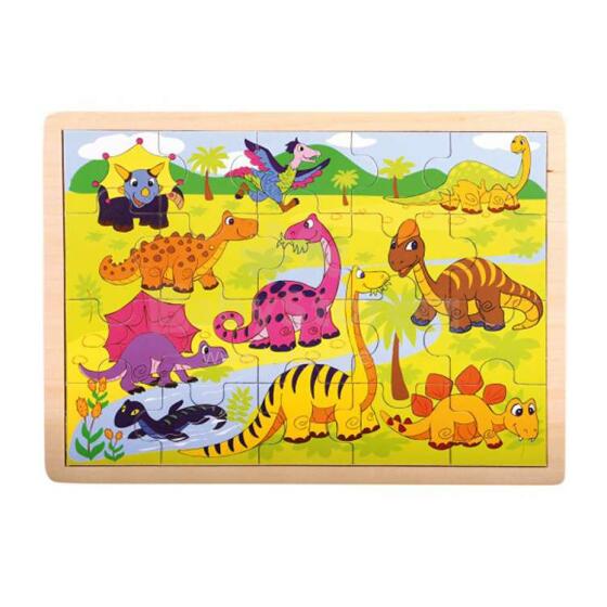 Bino Puzzle Dinosaurs Art.BN88079