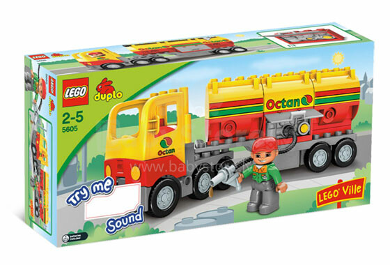 LEGO DUPLO automobilis su baku 5605