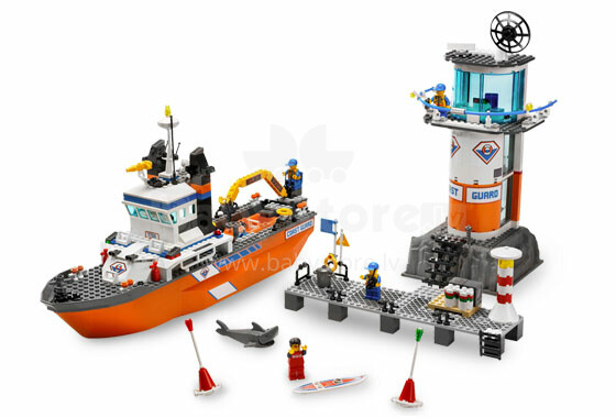 LEGO pakrančių apsaugos patrulių laivas 7739