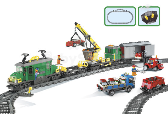7898 Lego Cargo Train Deluxe