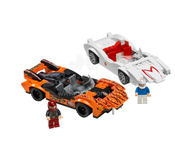 „LEGO Speed“ lenktynininkai ir „Snake Oiler 8158“