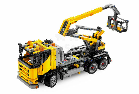 LEGO automobilio keltuvas su krepšiu 8292