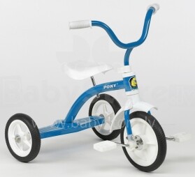 Triratukas „Italtrike Tricycle Pony“ (10 colių), mėlynas (BE-8010077213014)