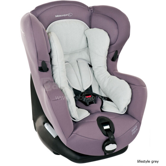 Automobilių sėdynė „Bebe Confort Iseos Neo +“, pilka gyvenimo būdo vaikams nuo 0-18 kg