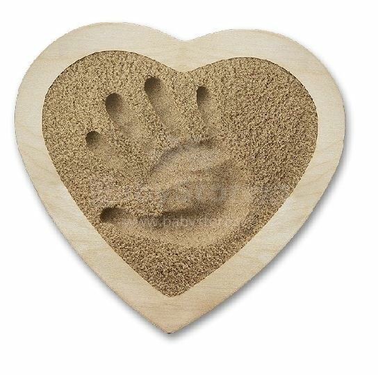 „Licofun Natural 21410“ smėlis su rėmeliu (rankai) „Širdies smėlio prisiminimai“
