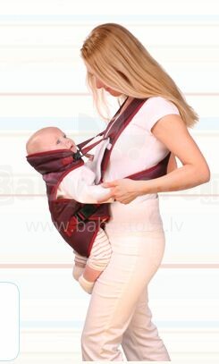 WOMAR The Nr 12 SUNNY baby carrier is intended for babies from 4 to 24 month (from 5 to 13 kg).