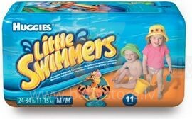 „Huggies Little Swimmers“ L dydžio PAMPERIAI