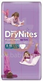 Tрусики-подгузник  Huggies Dry Nites  для девочек.N8 