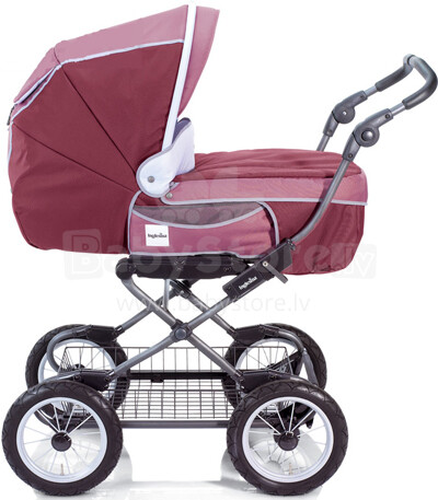 Inglesina Magnum Rubino коляска для новорожденных и прогулочная коляска два в одном