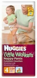 Huggies Little Walkers biksītes GIGA PACK 4.izmērs