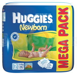 Huggies Newborn GIGA PACK 2 -подгузник 
