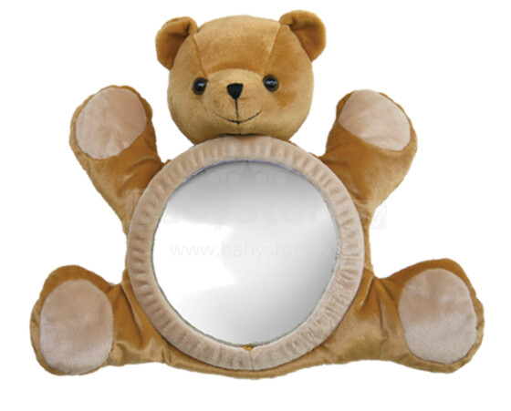 PAMATYKITE ŠYPSENĄ Automobilinis veidrodis Teddy bear