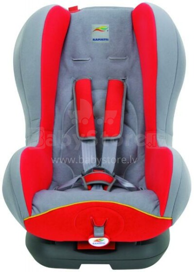Ramatti Venus Comfort Sport Raudona 9-18 kg vaikiška kėdutė automobiliui (su čiužiniu)