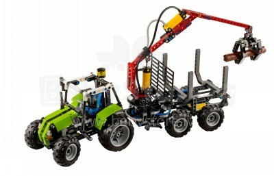 Lego Tractor with Log Loader 8049