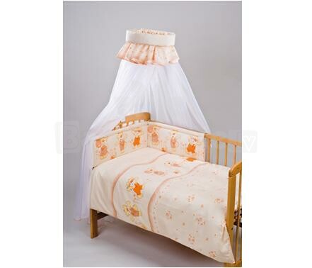 Тюлевый балдахин для детской кроватки