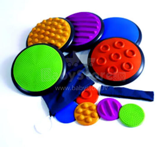 Gonge Tactile Discs Art.000687  Discs of different textures